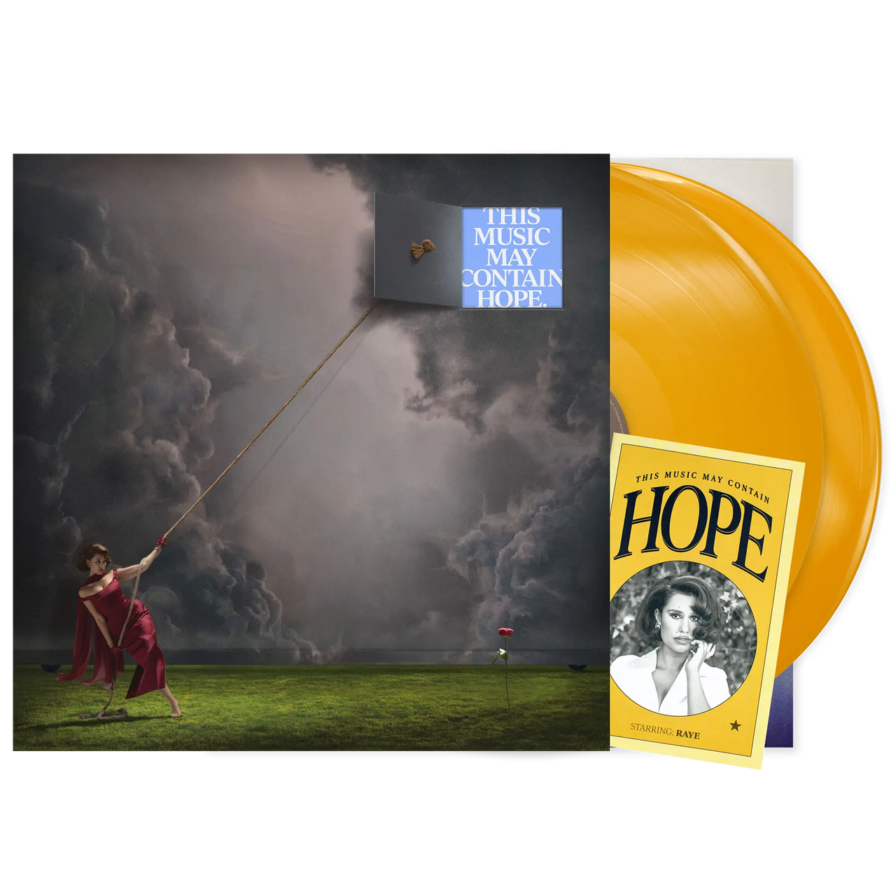 RAYE - This Music May Contain Hope 2xLP (Yellow vinyl)