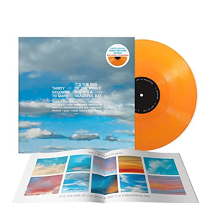 THIRTY SECONDS TO MARS - It's The End Of The World But It's A Beautiful Day LP (Exclusive Tangerine vinyl w/ Alternate Cover)