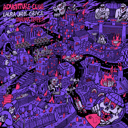 LAURA JANE GRACE - Adventure Club LP (Pink vinyl)