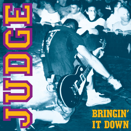 JUDGE - Bringin' It Down LP (Clear with Purple and Yellow Smoke vinyl)