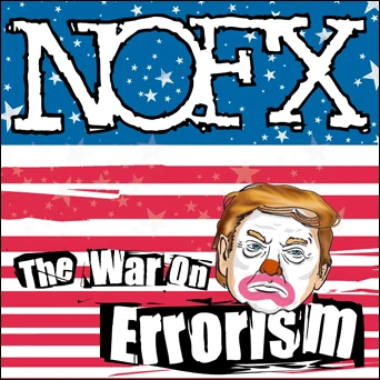 NOFX - The War On Errorism LP (Red w/Glitter vinyl)