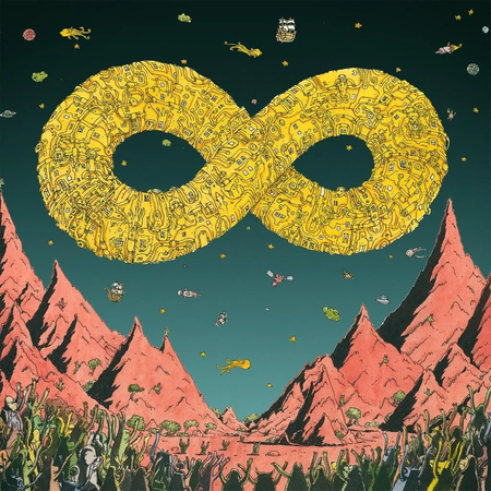 DANCE GAVIN DANCE - Mothership: 10th Anniversary LP (Sea Blue Glitter vinyl)