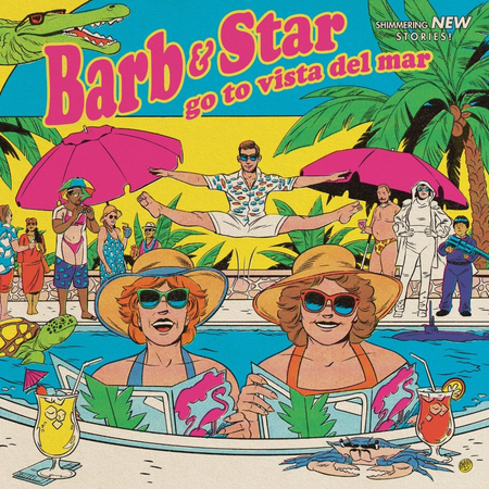 CHRISTOPHER LENNERTZ & DARA TAYLOR - Barb And Star Go To Vista Del Mar: OST LP (Pink & Yellow Split Vinyl)