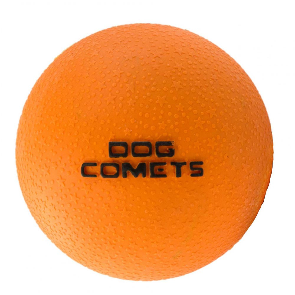 Dog Comets Ball Stardust Dog Toy Orange Pet Food Depot