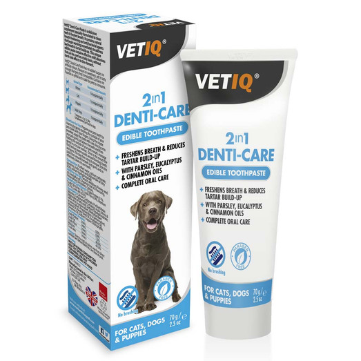 VetIQ 2in1 Denti Care Edible Dog & Puppy Toothpaste