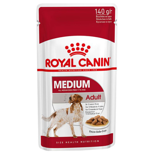 Royal Canin Medium Gravy Wet Adult Dog Food Pouch