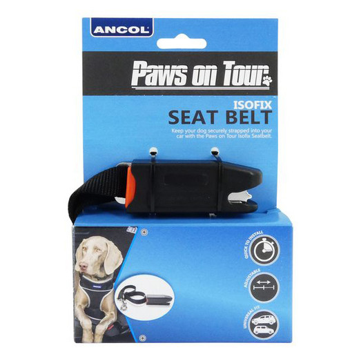 Ancol Paws On Tour Isofix Dog Seat Belt