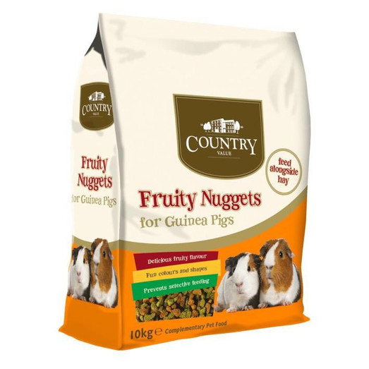 Country Value Guinea Pig Fruity Nuggets