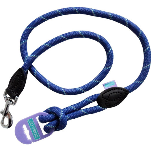 Hem & Boo All Weather Mountain Rope Trigger Dog Lead - Blue