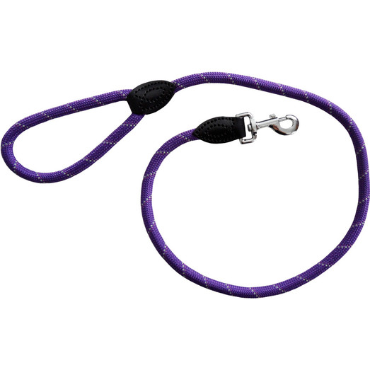 Hem & Boo All Weather Mountain Rope Trigger Dog Lead - Purple