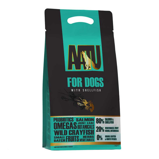 Aatu Fish & Shellfish Grain Free Dry Dog Food