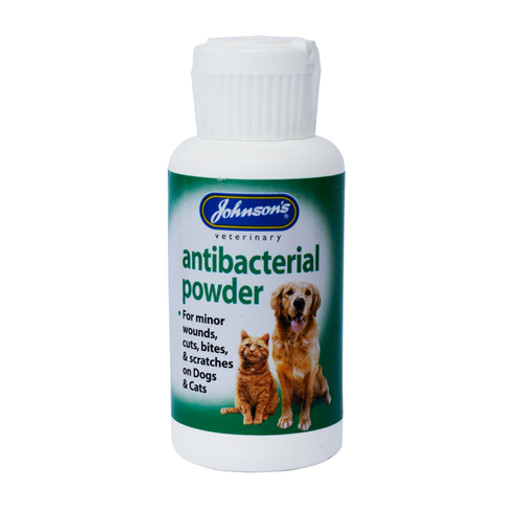 Johnsons Antibacterial Dog & Cat Powder