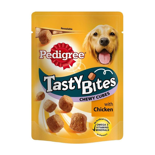 Pedigree Tasty Bites Cubes 130g