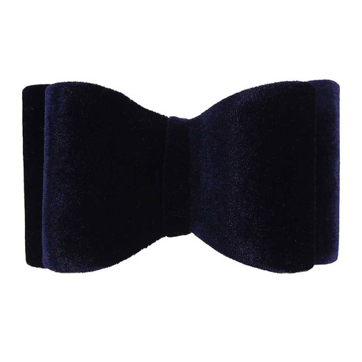Rosewood Luxury Velvet Bow Tie - Blue