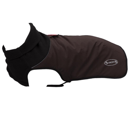 Scruffs Thermal Self Heating Dog Coat - Chocolate