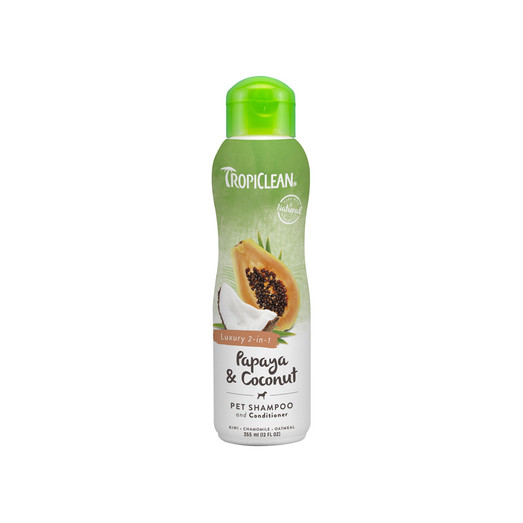 Tropiclean Papaya & Coconut Pet Shampoo and Conditioner