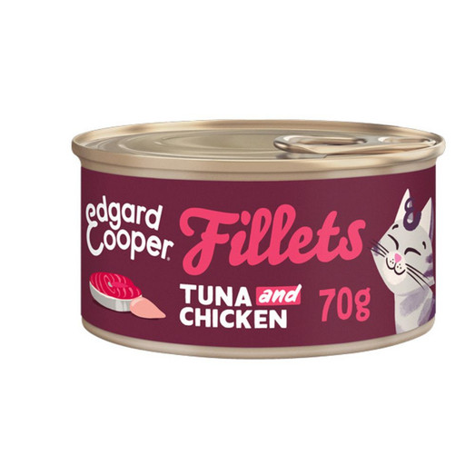 Edgard & Cooper Cat Adult Fillets Tuna/Chick 70g