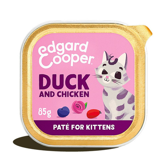 Edgard & Cooper Kitten Pate Duck & Chicken 85g