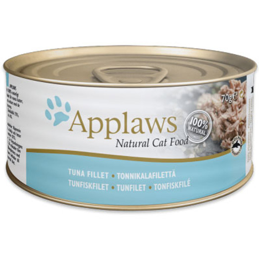 Applaws Tuna Fillet & Prawn Wet Adult Cat Food Can