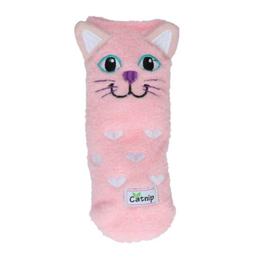 All For Paws Cat Sock Cuddler with Catnip Cat Toy