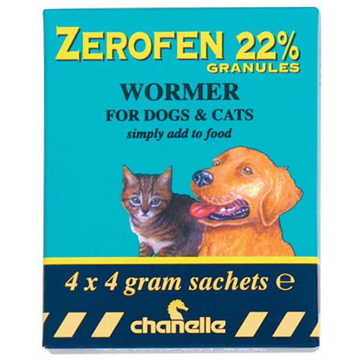 Chanelle Zerofen Dog & Cat Wormer Granules Pet Food Depot