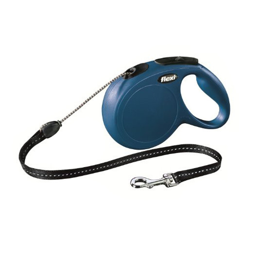 Flexi Classic Cord Extendable Dog Lead - Blue