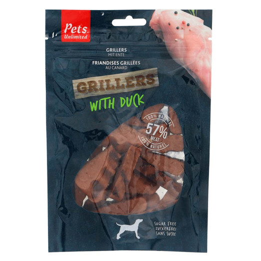 Pets Unlimited Grillers with Duck Dog Treat - 100g
