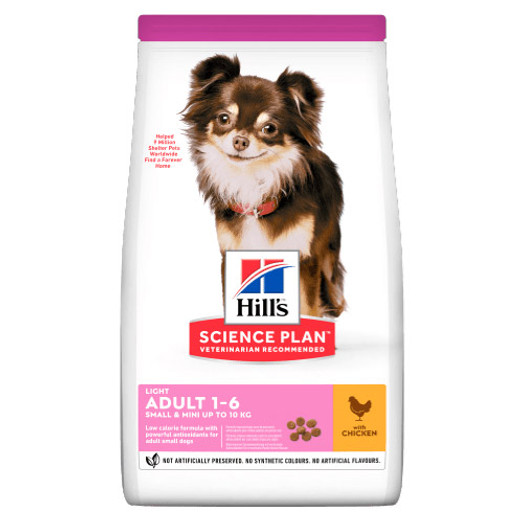 Hills Science Plan Small Mini Breed Light Chicken Dog Food - 1.5kg