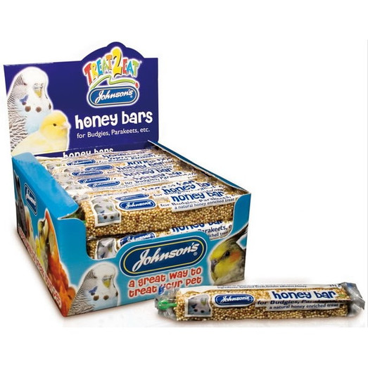 Johnsons Budgie and Parakeet Honey Bar Treats