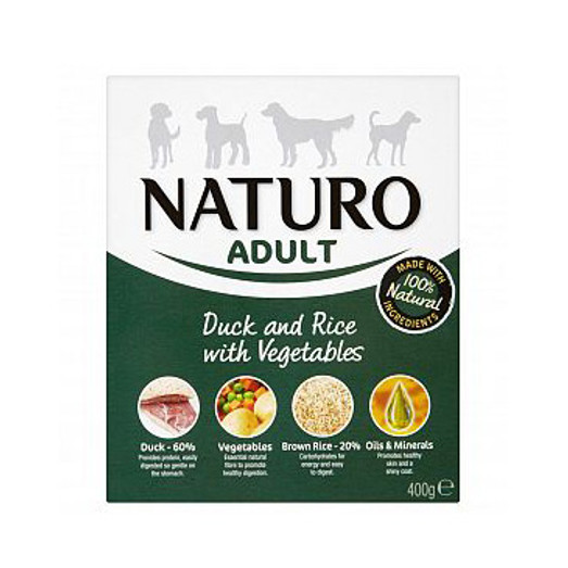 Naturo Duck Rice & Vegetables Wet Adult Dog Food