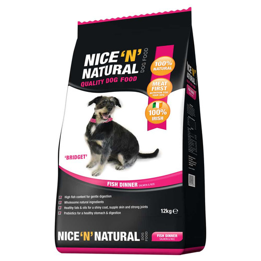 Nice N Natural Fish Dinner Adult Dog Food