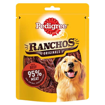 Pedigree Ranchos with Beef Dog Treats