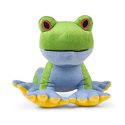 Petface Planet Trev Tree Frog Dog Toy