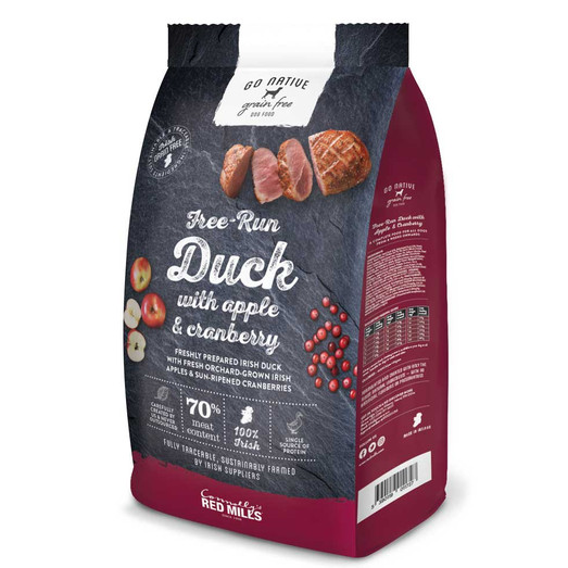 Red Mills Go Native Duck w Apple & Cranberry Dog Food