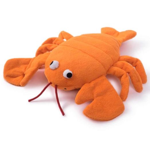 Petface Seriously Strong Super Plush & Rubber Lobster Dog Toy