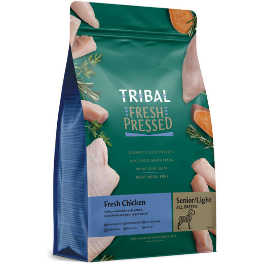 Tribal TLC Chicken Grain-Free Dry Senior and Light Dog Food