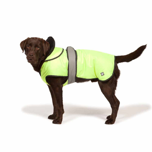 Danish Design HiVis 2 in 1 Reflective Dog Coat