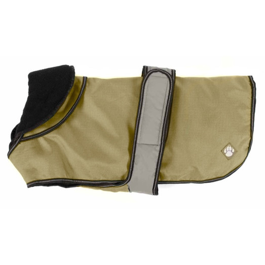 Danish Design Khaki 2 In 1 Dog Coat