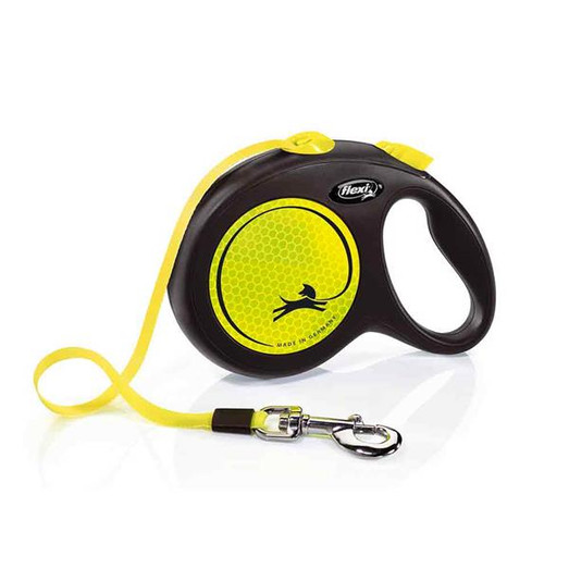 Flexi Neon Extendable Tape Dog Lead - Medium