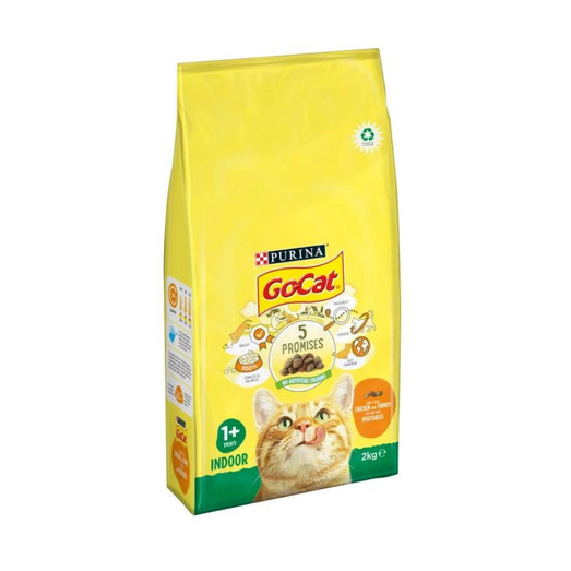 Go Cat Vitality Indoor Chicken & Vegetables Dry Cat Food