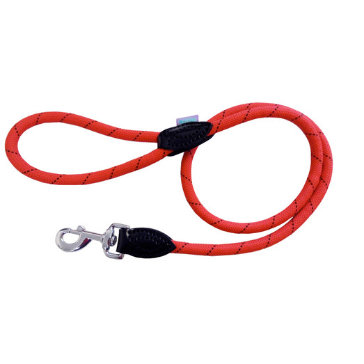Hem & Boo All Weather Mountain Rope Trigger Dog Lead - Red