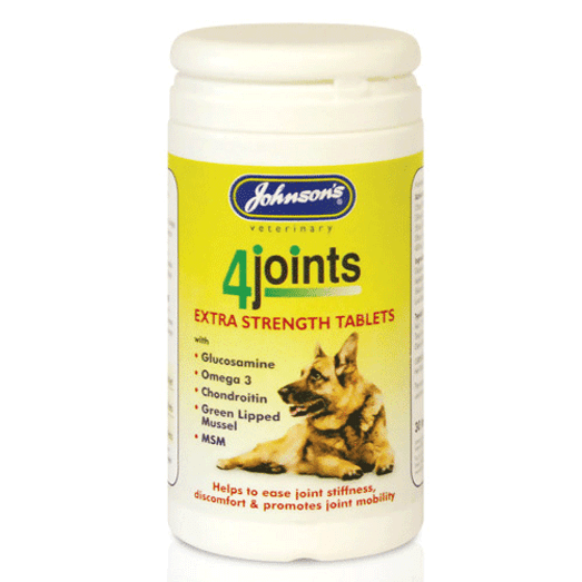 Johnsons 4 Joints Mobility Dog Tablets