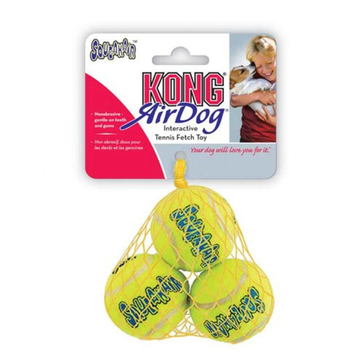 Kong SqueakerAir XSmall Tennis Ball for Dogs - 3 Pack