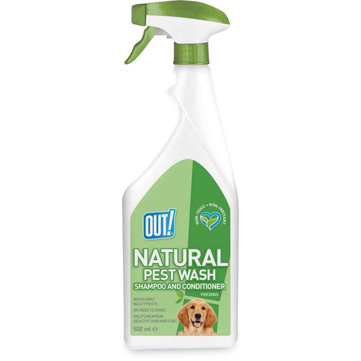 Out Natural Pet Wash Shampoo & Conditioner