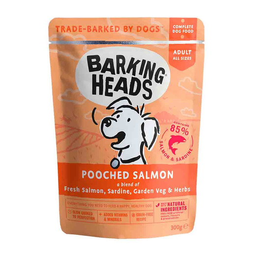 Barking Heads Pooched Salmon Wet Adult Dog Food