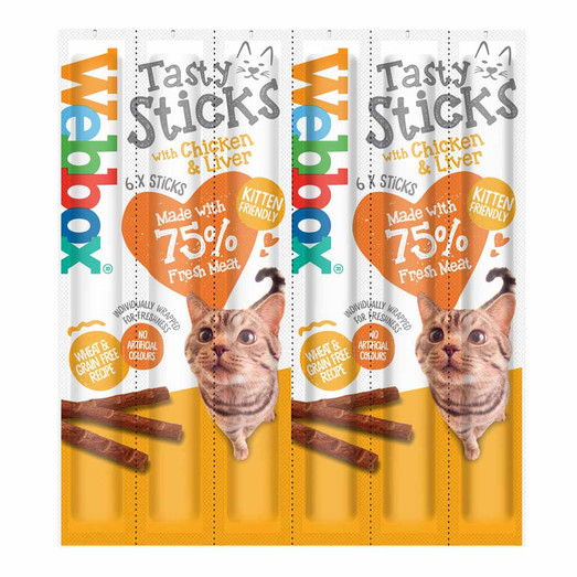 Webbox Cats Delight Sticks Chicken & Liver