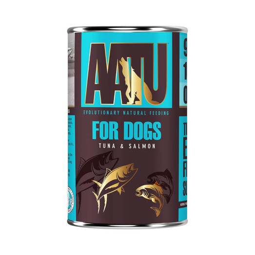 Aatu Tuna & Salmon Dog Food Can 400g