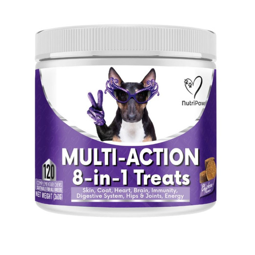 NutriPaw 8-in-1 Multi-Action Treats 120 Chews