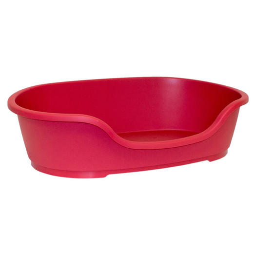 Moderna Plastic Dog Bed - Hot Pink