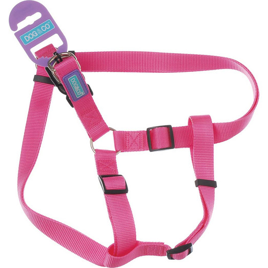 Hemmo Nylon Dog Harness - Pink